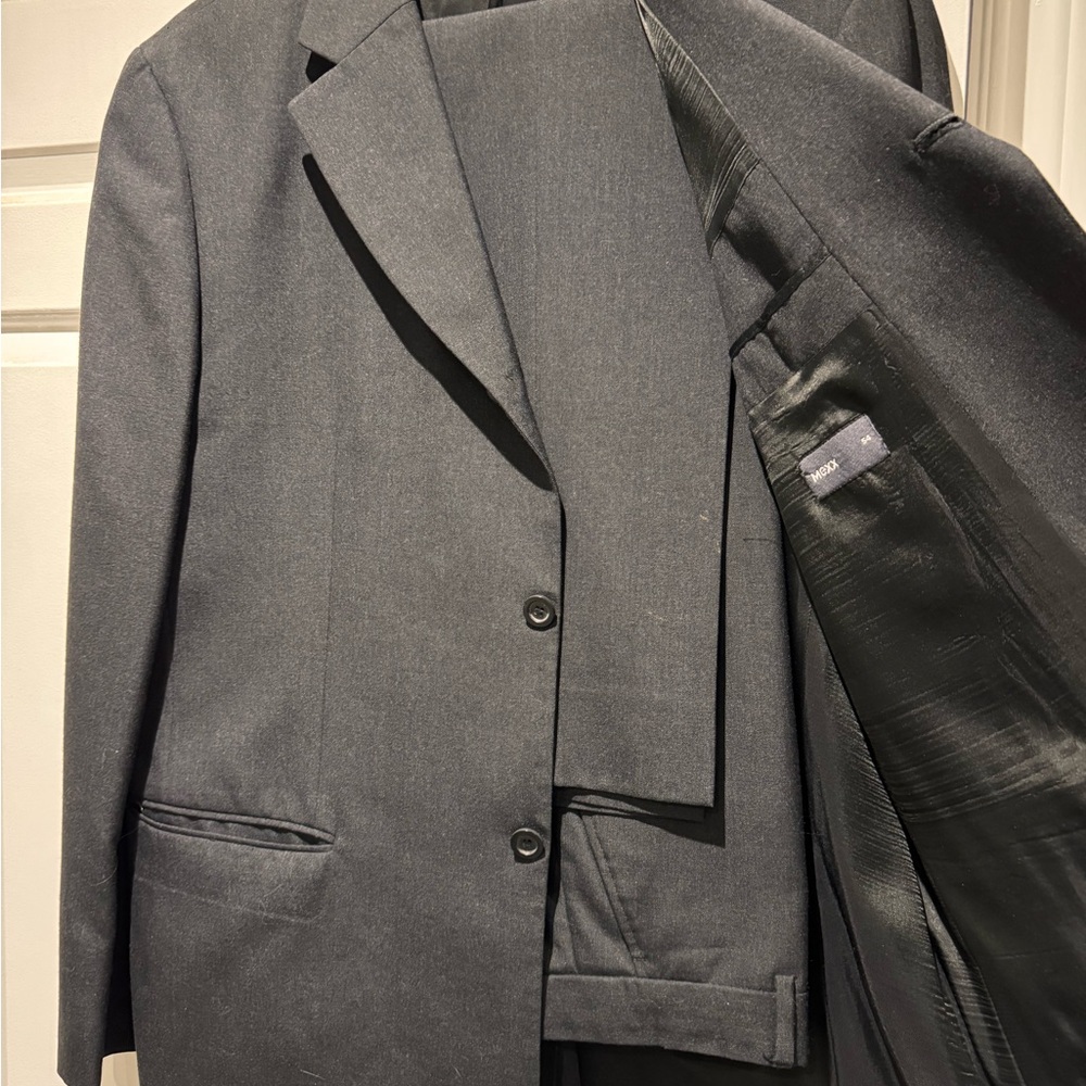 Mexx Charcoal Gray Men's Suit